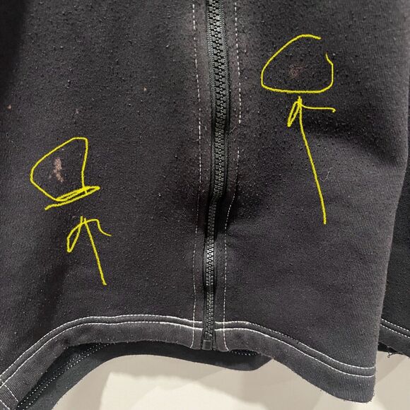 VTG Big Boy Negro Leagues Museum Discover Greatness Patch hoodie Black Men 4XL - Picture 8 of 15